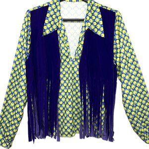 La Mendola 60 - 70’s Hippie Shirt/Vest Costume NWT NOS